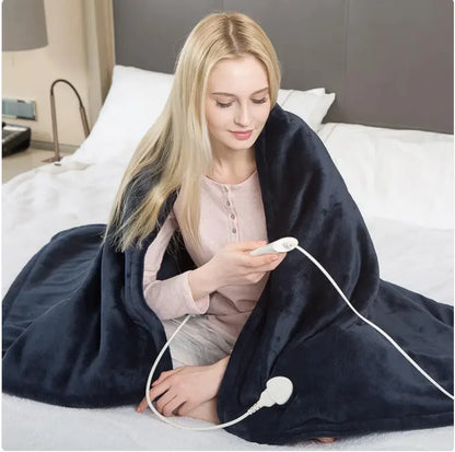 Heated Blanket with Adjustable Temperature